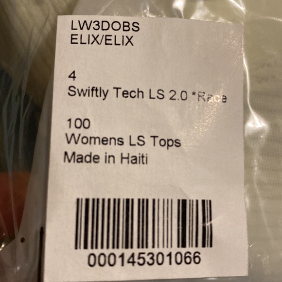 Lululemon NWT Swiftly Long Sleeve 2.0 Race Length - Picture 4 of 5